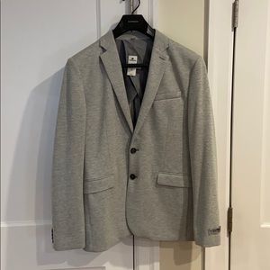 Express Photographer Fitted Jersey Blazer